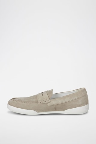 Mocassins en cuir - Beige - Armani Exchange