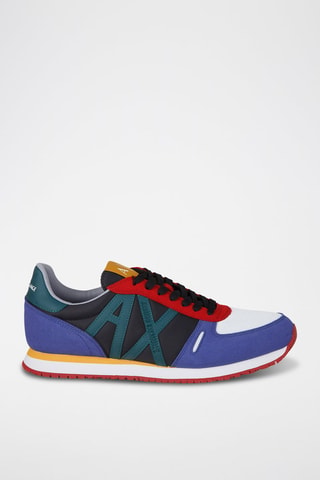 Baskets - Rouge et bleu roi - Armani Exchange