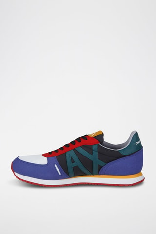 Baskets - Rouge et bleu roi - Armani Exchange