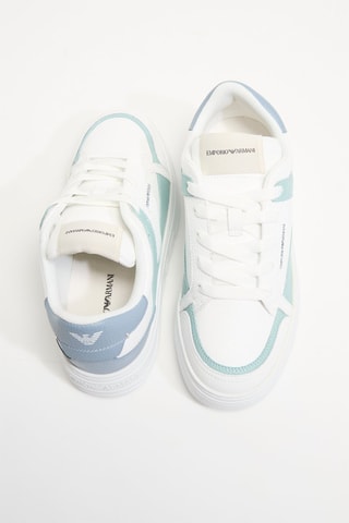 Baskets en cuir - Blanc - EA7