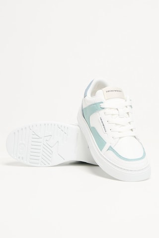 Baskets en cuir - Blanc - EA7
