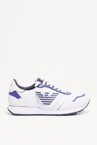 Baskets en cuir - Blanc - EA7