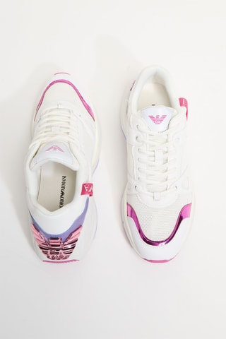 Baskets en cuir - Blanc - EA7