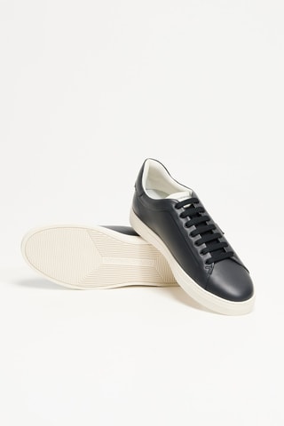 Baskets en cuir - Noir - EA7