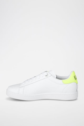 Baskets en cuir - Blanc - EA7