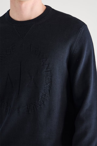 Pull - Bleu marine - Armani Exchange