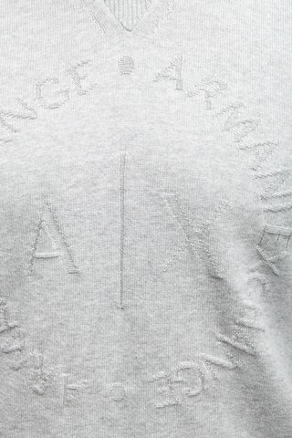 Pull - Gris clair chiné - Armani Exchange