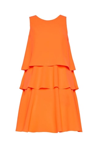 Robe volantée - Orange - Armani Exchange