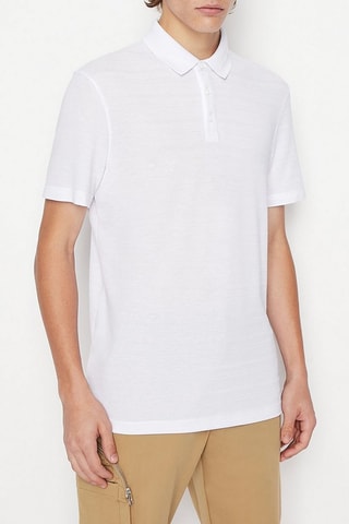 Polo - Blanc - Armani Exchange
