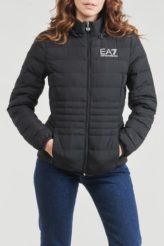 Doudoune à capuche - Noir - EA7