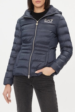 Doudoune à capuche - Bleu marine - EA7