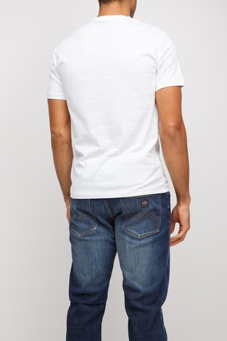 T-shirt - Blanc et noir - Armani Exchange
