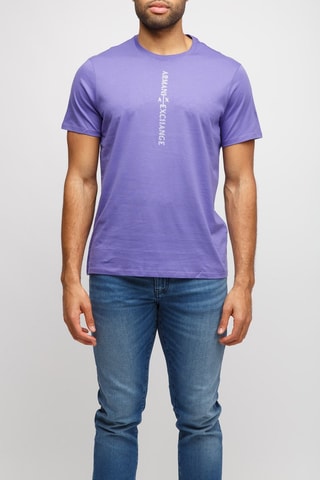 T-shirt - Violet - Armani Exchange