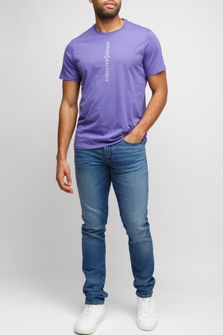 T-shirt - Violet - Armani Exchange
