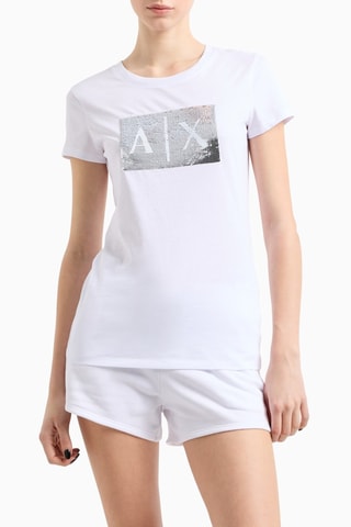T-shirt - Blanc - Armani Exchange