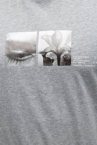 T-shirt - Gris chiné - Armani Exchange