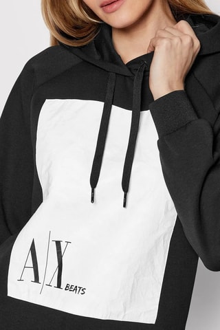 Sweat à capuche - Noir - Armani Exchange