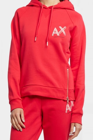 Sweat à capuche - Rouge - Armani Exchange