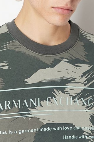 Sweat - Kaki et vert olive - Armani Exchange