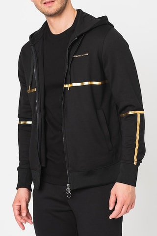 Sweat à capuche - Noir - Armani Exchange