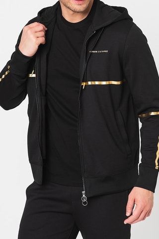Sweat à capuche - Noir - Armani Exchange