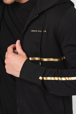 Sweat à capuche - Noir - Armani Exchange