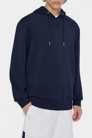 Sweat à capuche - Bleu marine - Armani Exchange