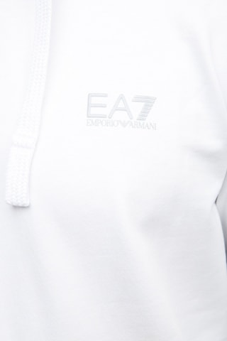 Sweat à capuche - Blanc - EA7