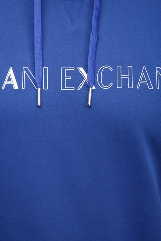 Sweat à capuche - Bleu roi  - Armani Exchange