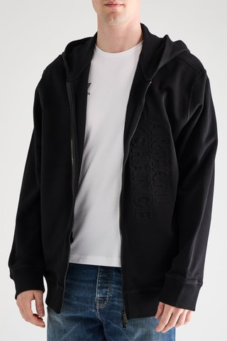 Sweat à capuche - Noir - Armani Exchange
