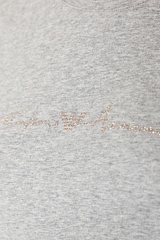 T-shirt - Gris clair chiné - Emporio Armani