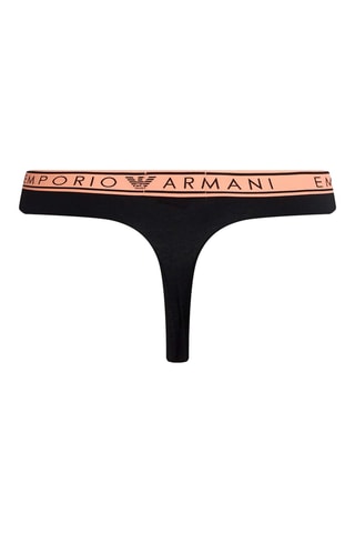 String taille haute - Noir - Emporio Armani