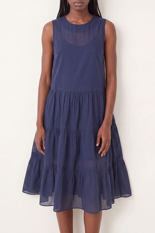 Robe trapèze - Ciel - Emporio Armani
