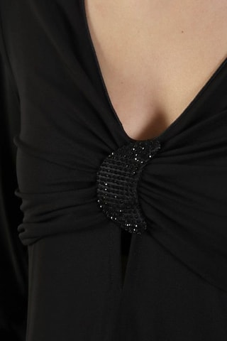 Robe patineuse - Noir - Emporio Armani