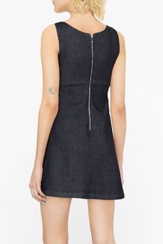 Robe patineuse en jean - Noir - Emporio Armani