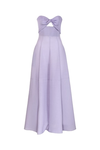 Robe bustier - Violet - Emporio Armani