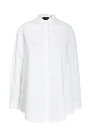 Chemisier loose - Blanc - Emporio Armani