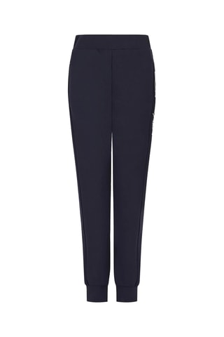 Jogging relaxed taille haute - Bleu nuit - Emporio Armani