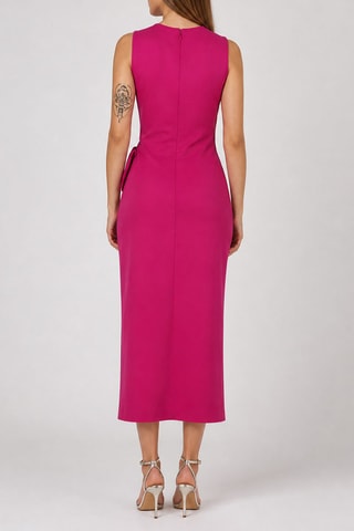 Robe midi - Fuchsia - Emporio Armani