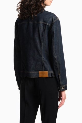 Veste en jean - Bleu foncé - Emporio Armani