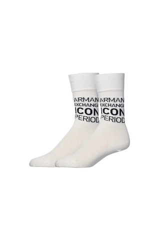 Chaussettes - Blanc - Armani Exchange