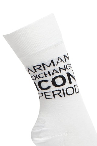 Chaussettes - Blanc - Armani Exchange