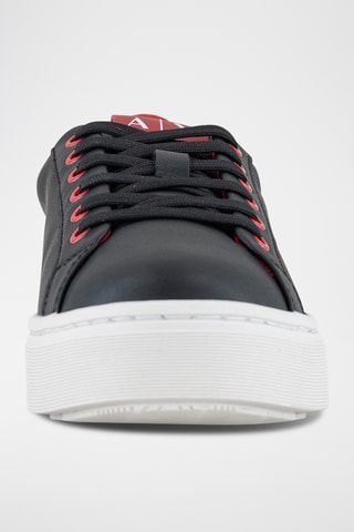 Baskets en cuir - Noir - Armani Exchange