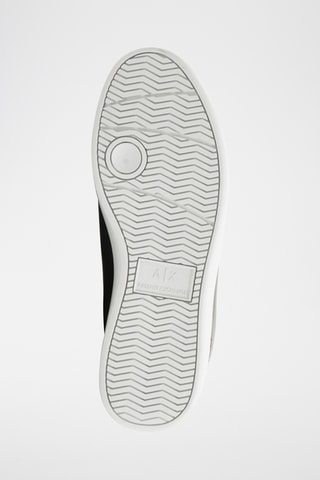 Baskets en cuir - Noir - Armani Exchange
