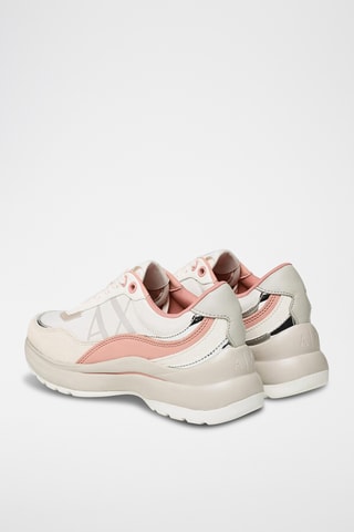 Baskets en cuir - Ecru - Armani Exchange