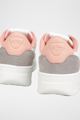 Baskets en cuir - Blanc - Armani Exchange