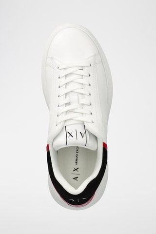 Baskets en cuir - Blanc - Armani Exchange