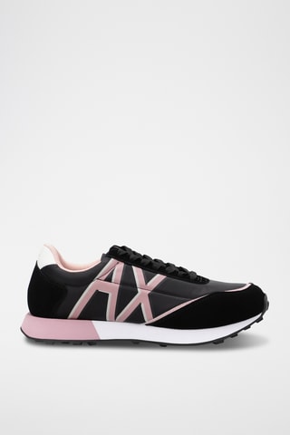 Baskets en cuir - Noir - Armani Exchange