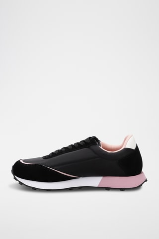 Baskets en cuir - Noir - Armani Exchange