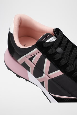 Baskets en cuir - Noir - Armani Exchange
